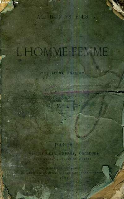 L'HOMME FEMME REPONSE A M.HENRI D'IDEVILLE / 13E EDITION.