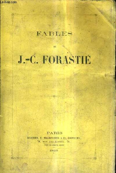 FABLES DE J.-C. FORASTIE.