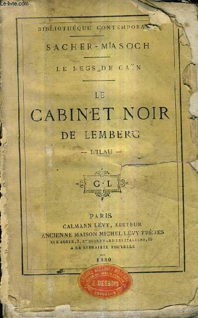LE CABINET NOIR DE LEMBERG - L'ILAU / LE LEGS DE CAIN.
