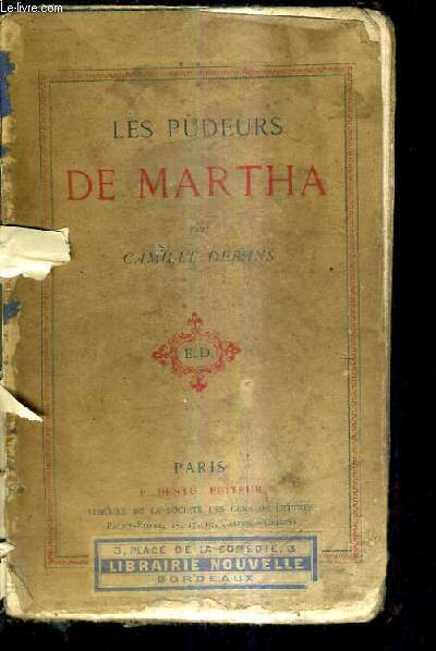 LES PUDEURS DE MARTHA.