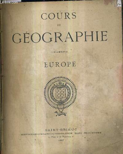 COURS DE GEOGRAPHIE - EUROPE.