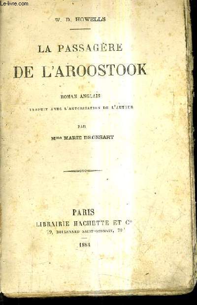 LA PASSAGERE DE L'AROOSTOOK.
