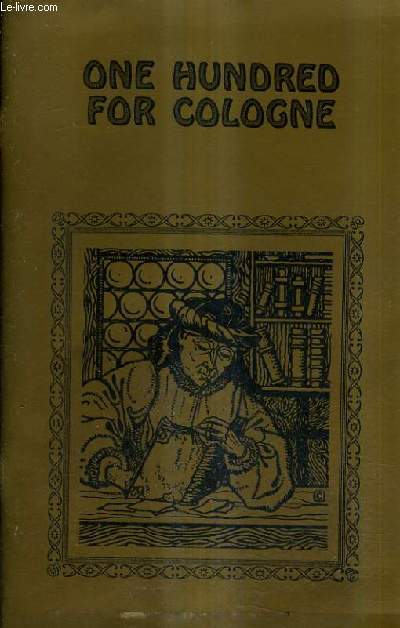 ONE HUNDRED FOR COLOGNE - THE FAMILY ALBUM COLLECTION DEVELOPMENT SPECIALISTES.
