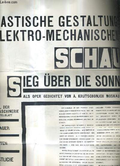UN DEPLIANT : DIE PLASTISCHE GESTALTUNG DER ELEKTRO MECHANISCHEN.