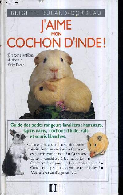 J'AIME MON COCHIN D'INDE.