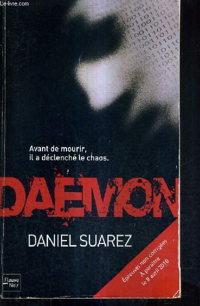 DAEMON - EPREUVES NON CORRIGEES A PARAITRE LE 8 AVRIL 2010.