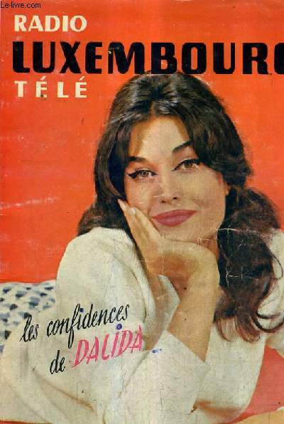 ALMANACH MAGAZINE 1960 - RADIO TELE LUXEMBOURG - LES CONFIDENCES DE DALIDA.