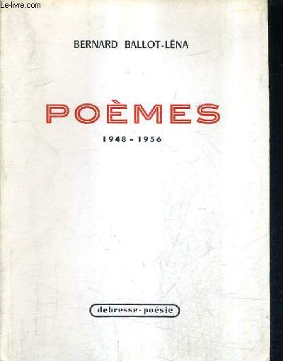 POEMES 1948-1956.