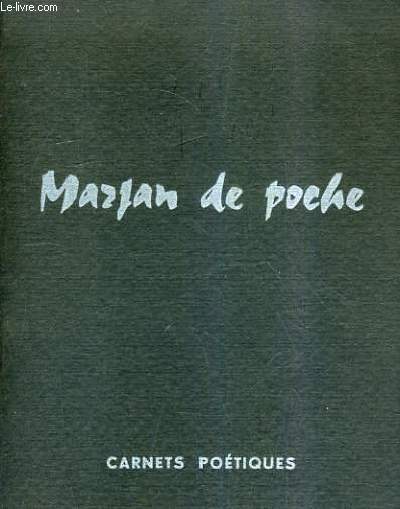 MARJAN DE POCHE.