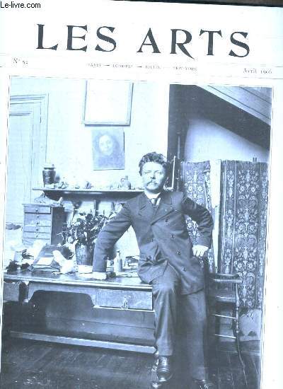 LES ARTS N52 AVRIL 1906 - souvenirs d'Eugne Carrire - la galerie corsini a florence - chronique des ventes.