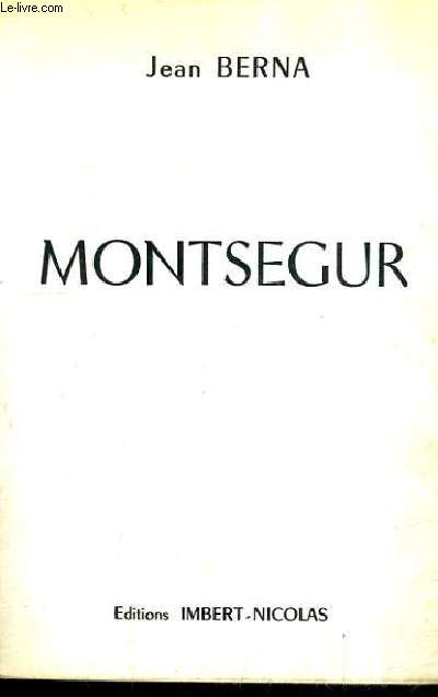 PLAQUETTE DEPLIANTE : MONTSEGUR.
