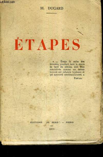 ETAPES.