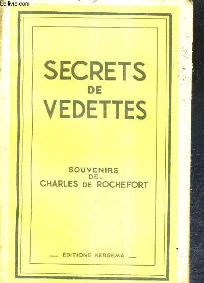 SECRETS DE VEDETTES - SOUVENIRS.