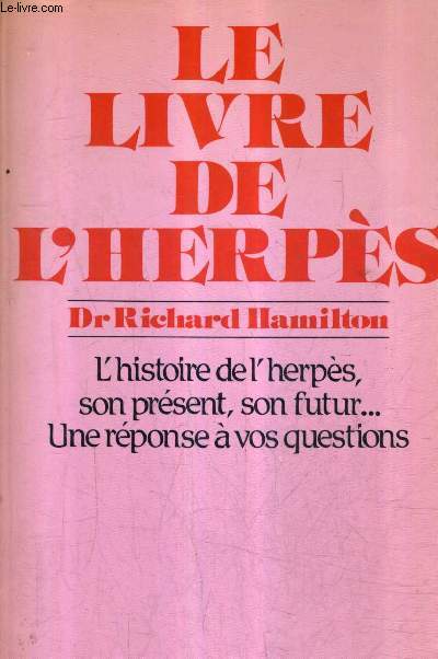 LE LIVRE DE L'HERPES .