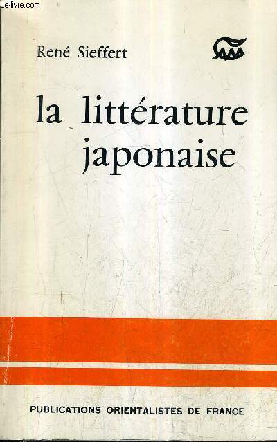 LA LITTERATURE JAPONAISE / COLLECTION LANGUES ET CIVILISATIONS LITTERATURE.