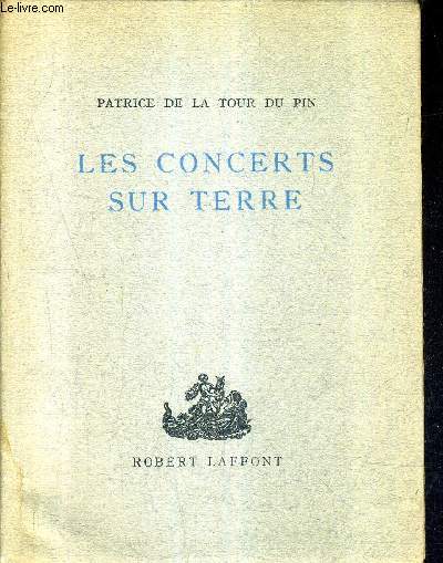 LES CONCERTS SUR TERRE.