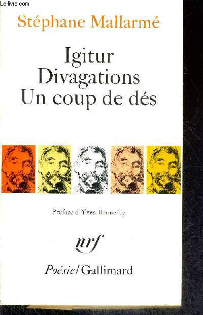 IGITUR DIVAGATIONS UN COUP DE DES / COLLECTION POESIE.