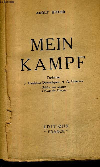 Mein Kampf sera publié en France dès 2020