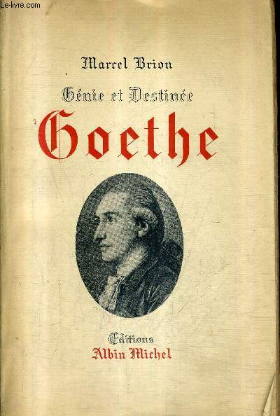GENIE ET DESTINNE GOETHE.