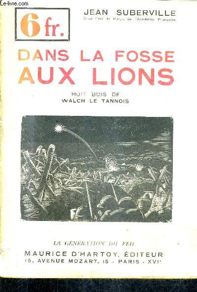 DANS LA FOSSE AUX LIONS.