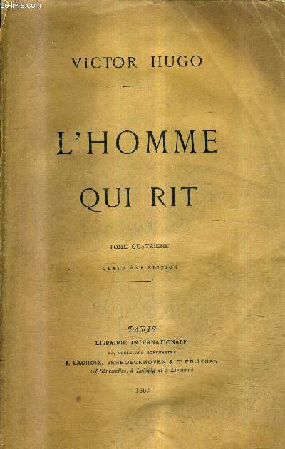 L'HOMME QUI RIT - TOME 4 / 4E EDITION.