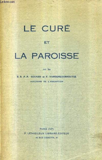 LE CURE ET LA PAROISSE.