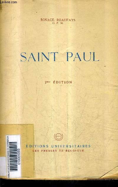 SAINT PAUL / 2E EDITION.