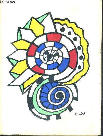 FERNAND LEGER 1881-1955 - MUSEE DES ARTS DECORATIFS - PALAIS DU LOUVRE - PAVILLON DE MARSAN - JUIN OCTOBRE 1956.