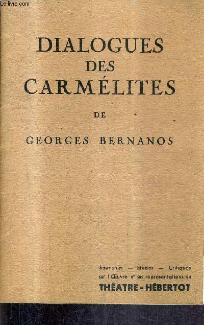 DIALOGUES DES CARMELITES.