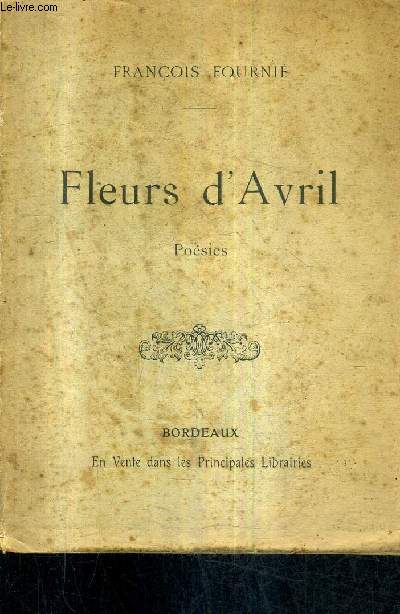 FLEURS D'AVRIL - POESIES.