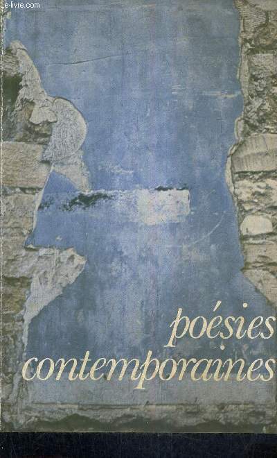 POESIES CONTEMPORAINES.