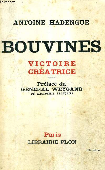 BOUVINES VICTOIRE CREATRICE.