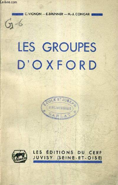 LES GROUPES D'OXFORD.