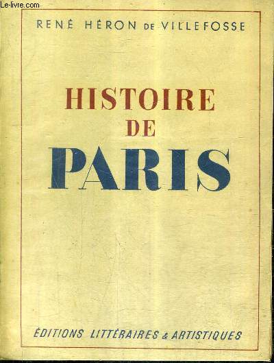 HISTOIRE DE PARIS.