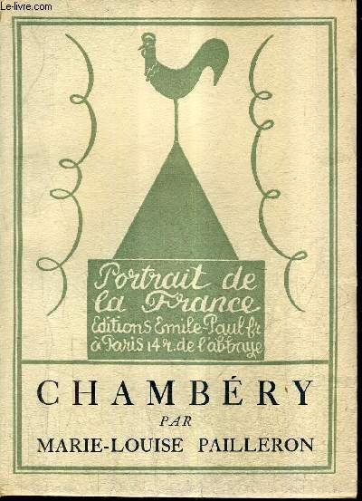 CHAMBERY - COLLECTION PORTRAIT DE LA FRANCE N28.