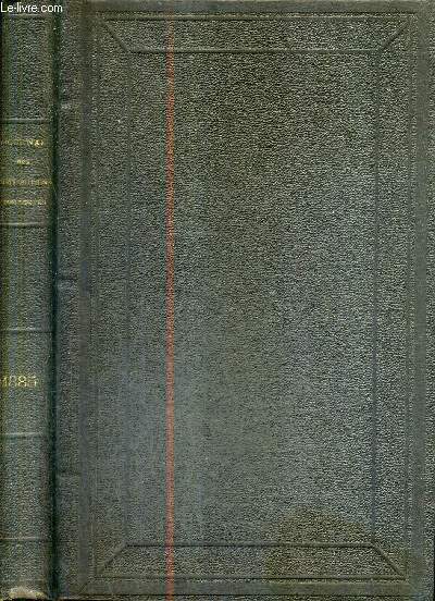 JOURNAL DES CONTRIBUTIONS INDIRECTES - ANNEE 1885 - CONTENANT LES N1 AU N52.