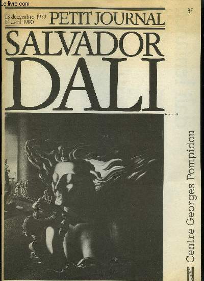 PETIT JOURNAL 18 DECEMBRE 1979 14 AVRIL 1980 - SALVADOR DALI.