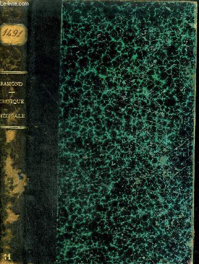 CONFERENCES DE CLINIQUE MEDICALE PRATIQUE - ONZIEME SERIE - chancre de l'amygdale - rhumatisme crbral - le paludisme en france - intoxication oxycarbone - sur un cas d'atrophie musculaire - syndrome adiposo gnital - five de malte etc.