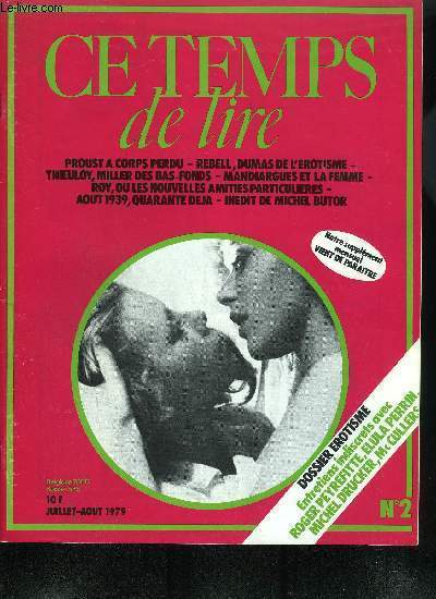 CE TEMPS DE LIRE - N2 - JUILLET-AOUT 1979