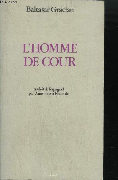 L'HOMME DE COUR