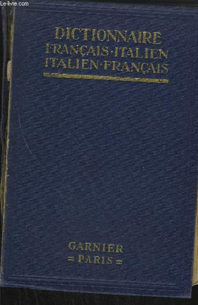 NOUVEAU DICTIONNAIRE FRANCAIS/ITALIEN - ITALIEN/FRANCAIS
