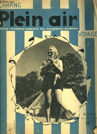 CAMPING PLEIN AIR / AOUT 1954