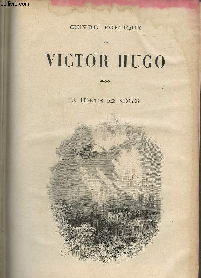 OEUVRES COMPLETES DE VICTOR HUGO - TOME VXIII / OEUVRES POETIQUES