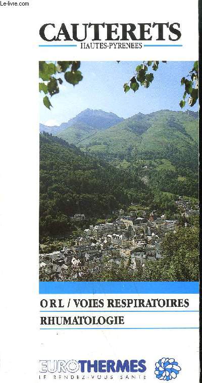 PLAQUETTE / CAUTERETS - HAUTES-PYRENEES - ORL / VOIES RESPIRATOIRES RHUMATOLOGIE