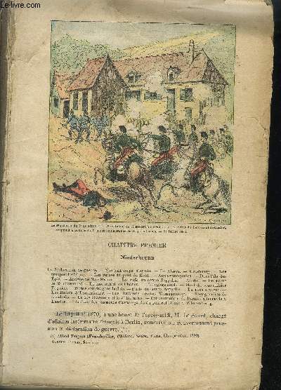 FRANCAIS ET ALLEMANDS - HISTOIRE ANECDOTIQUE DE LA GUERRE DE 1870-1871