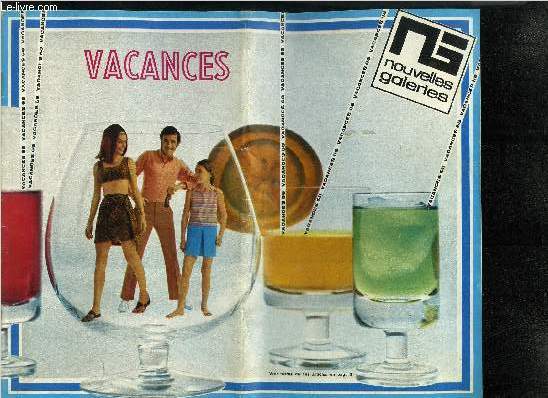 CATALOGUE 175 - NOUVELLES GALERIES - VACANCES 68