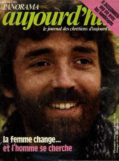 PANORAMA AUJOURD'HUI N146 - FEVRIER 1981 - LA FEMME CHANGE... ET L'HOMME SE CHERCHE