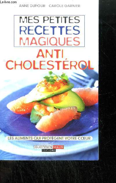 MES PETITES RECETTES MAGIQUES - ANTI-CHOLESTEROL - LES ALIMENTS QUI PROTEGENT VOTRE COEUR