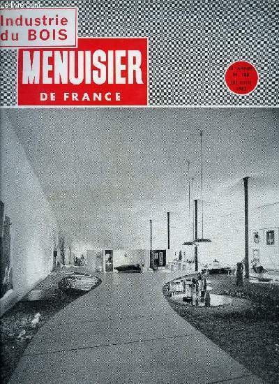 MENUISIER DE FRANCE N180 - JUIN/JUILLET 1963 - Moyen de production 1963 : Conclusions et tendances se dgageant des diffrents expositions de matriel - Les bois protgs par imprgnations profondes - Le bois au salon des artistes dcorateurs - etc...