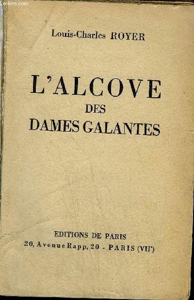 L'ALCOVE DES DAMES GALANTES